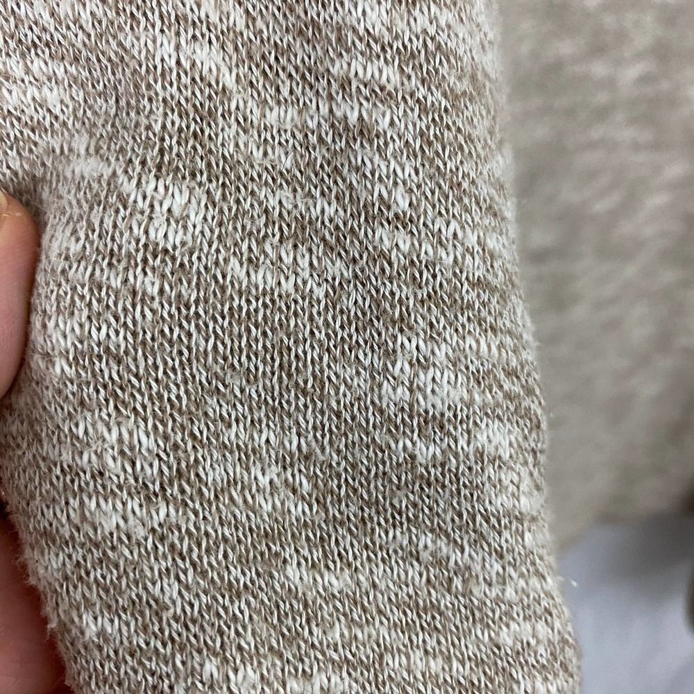 Jaclyn Smith Long Open Cardigan Oatmeal Color - Picture 5 of 6